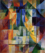 Las ventanas simultáneas, Robert Delaunay
