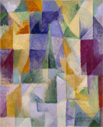 Las ventanas abiertas simultáneamente, Robert Delaunay