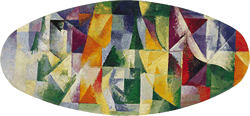Las ventanas abiertas simultáneamente, Robert Delaunay