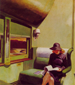 Compartment C, Car 293, Edward Hopper, 1938