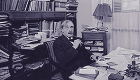 Valéry en su estudio